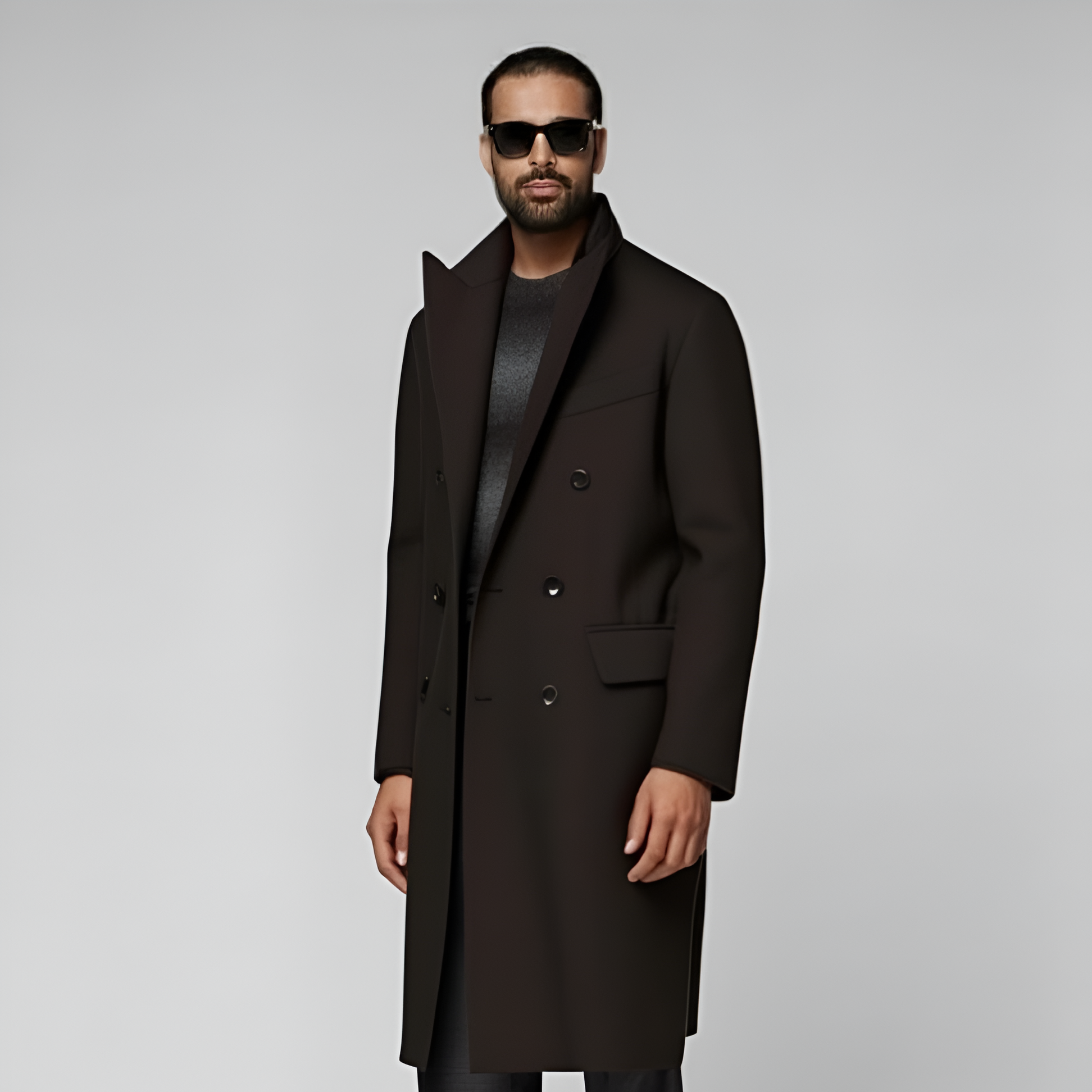 Brown Overcoat